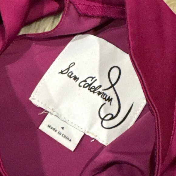 Sam Edelman silky dress size 4 - Picture 4 of 7